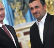 Встреча президента РФ Владимира Путина с Махмудом Ахмадинежадом. 